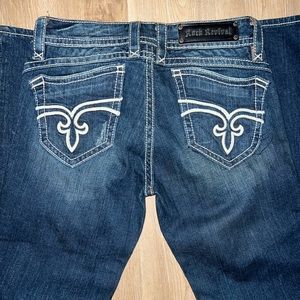 Rock Revival Amy Bootcut Jeans Size 30